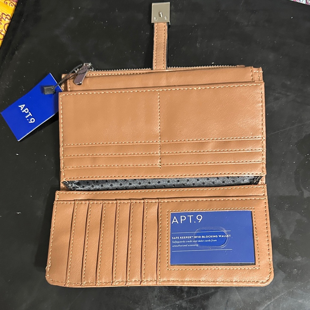 Apt. 9 Light Brown Wallet